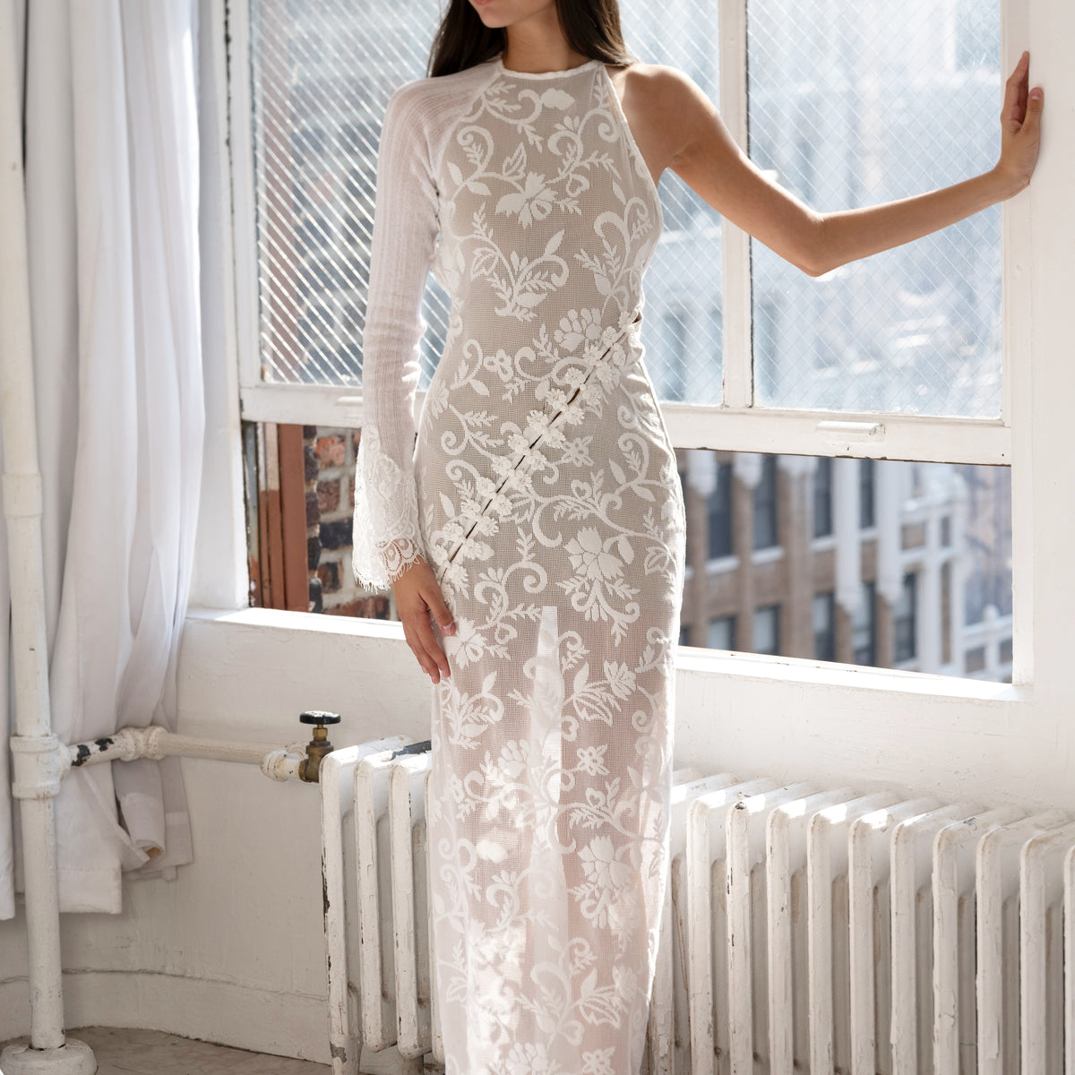 Parterre Asymmetrical Dress