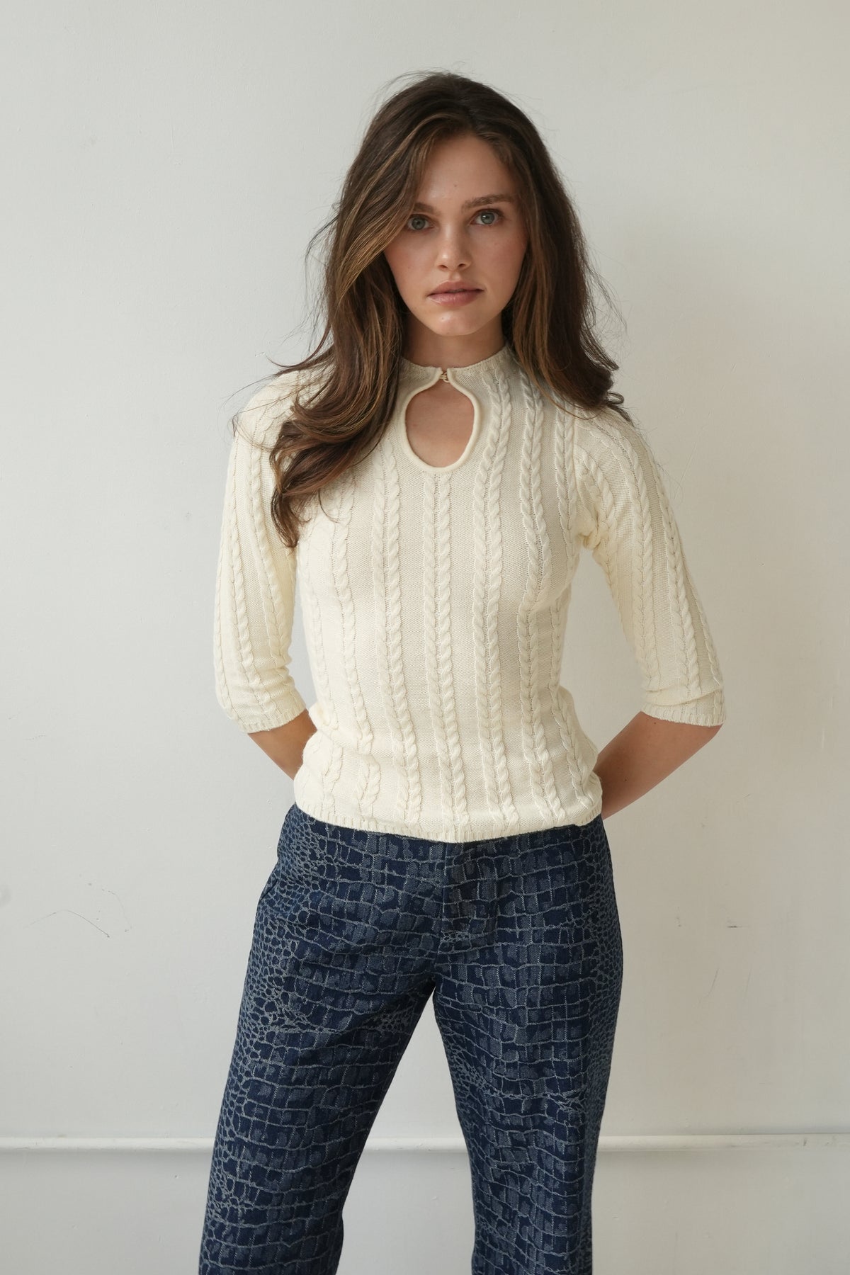 Lindon Cashmere Top