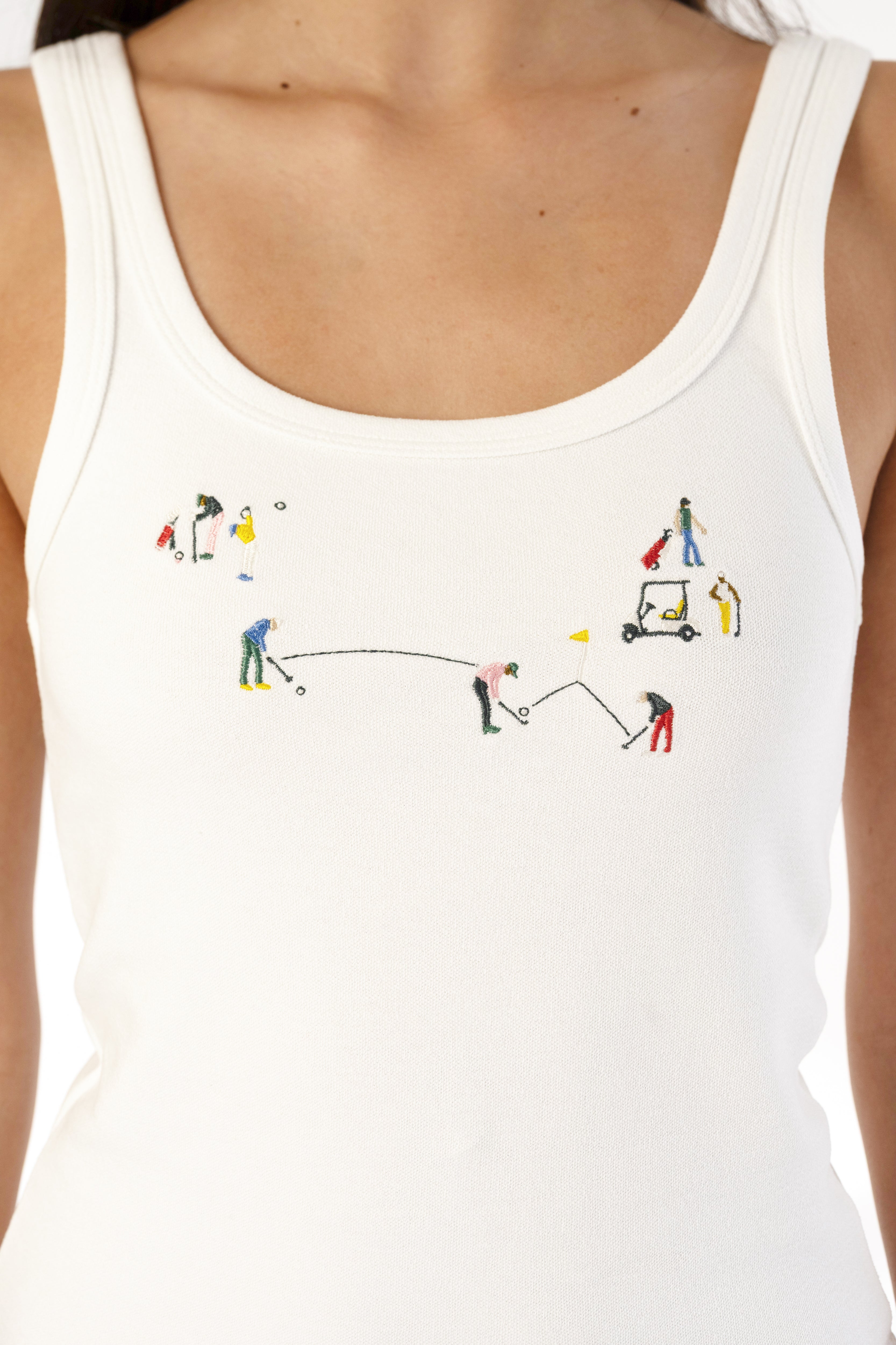 Golf Scene Tank