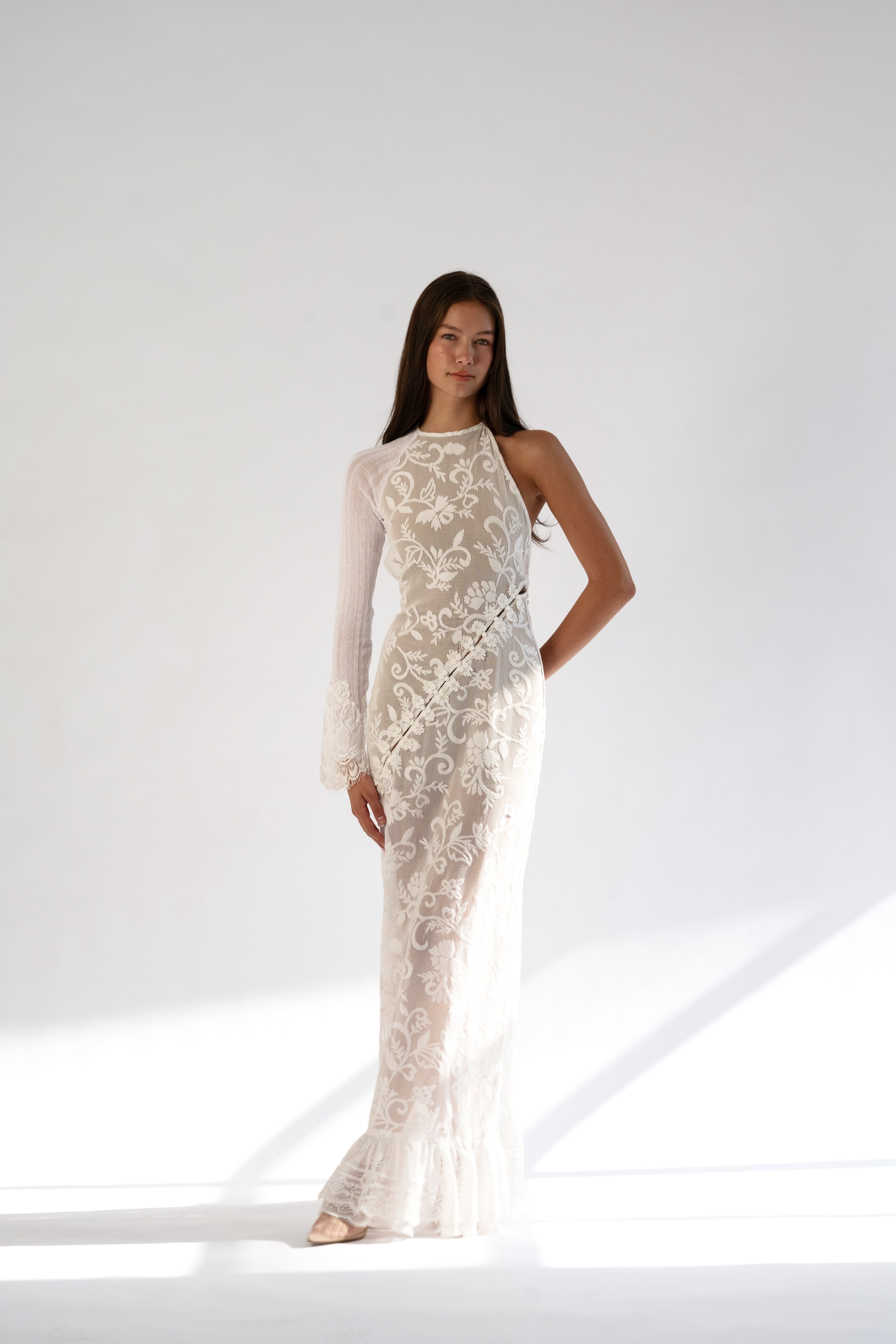 Parterre Asymmetrical Dress