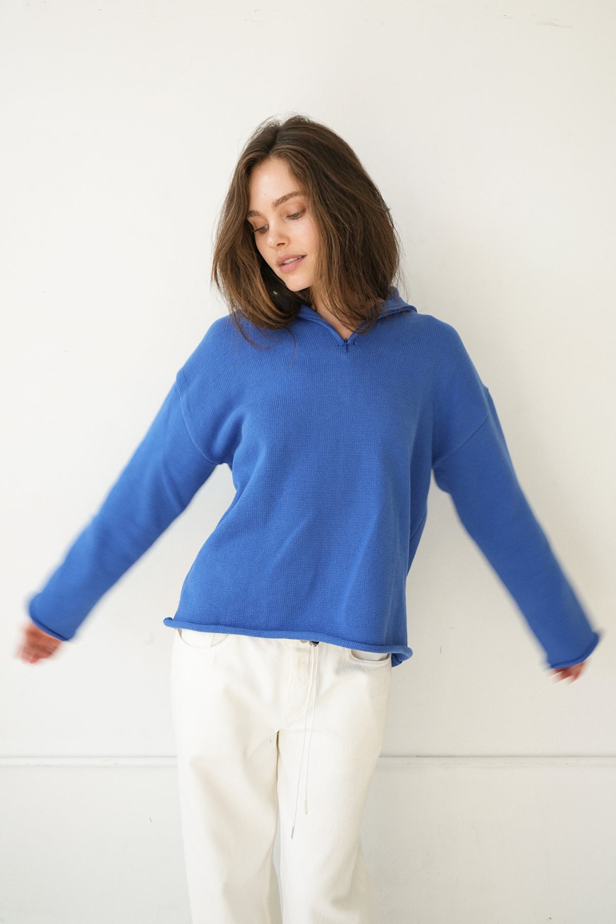 Coffee Shop Cotton Knit