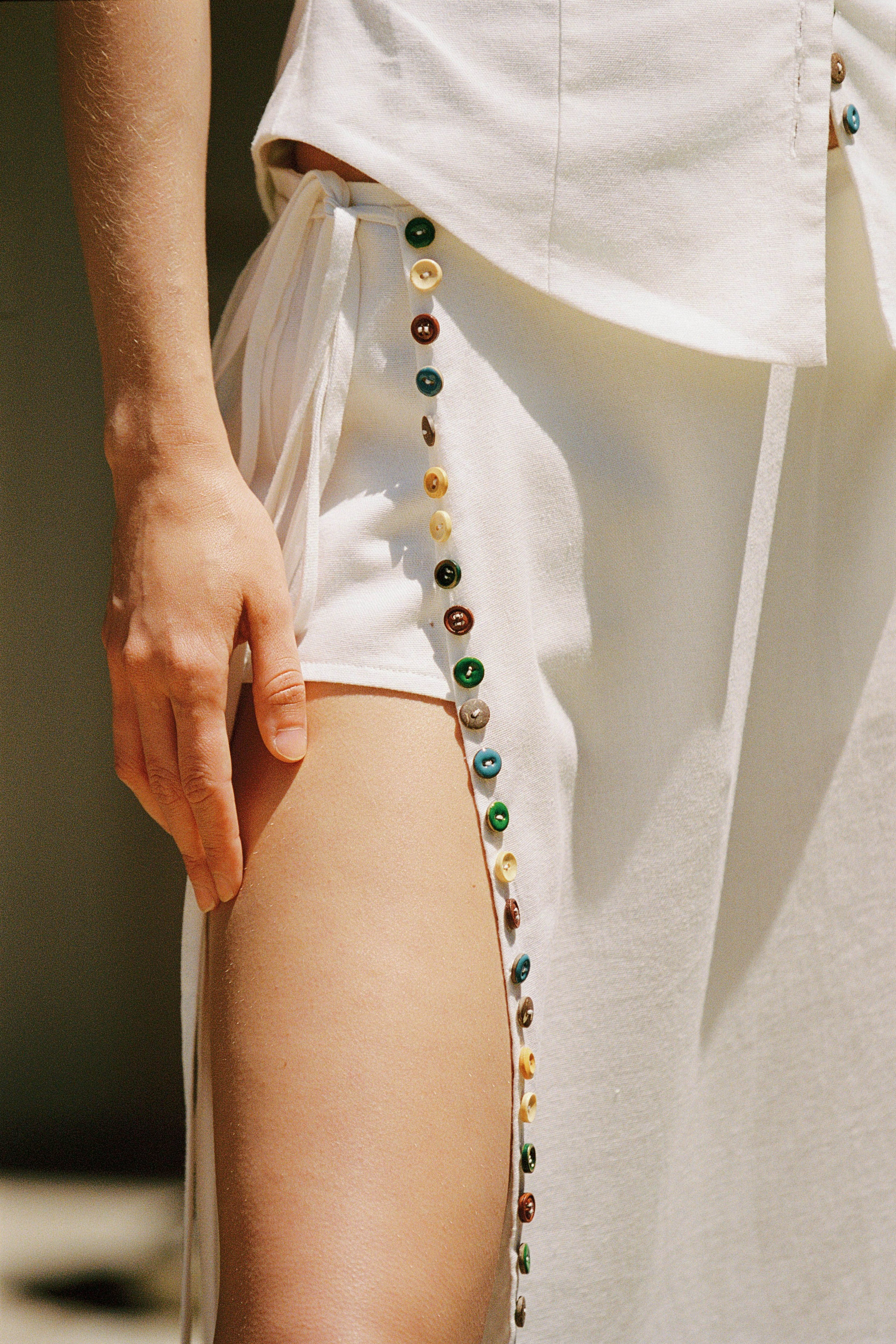 Romy Linen Skort, view 2