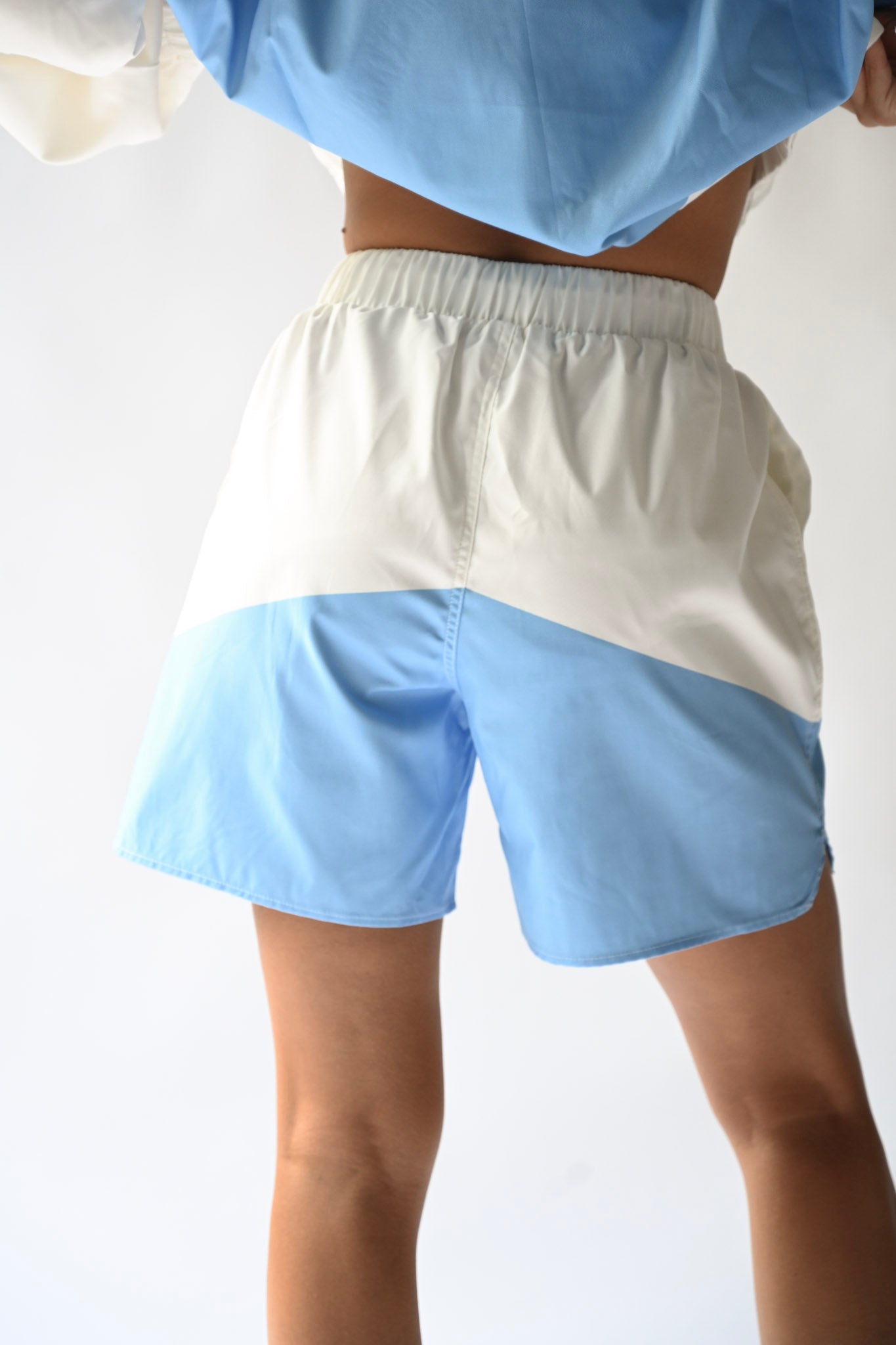 Crew Color Block Unisex Shorts