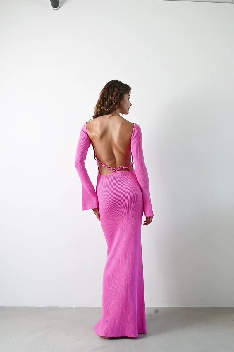 Harper Maxi Dress — Pink