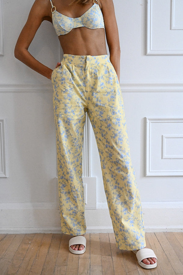 Lou Linen Pants  — Butter Toile