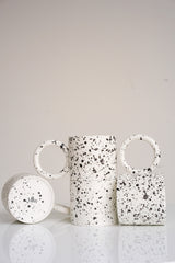 Spotted + Speckled Ceramic Mug