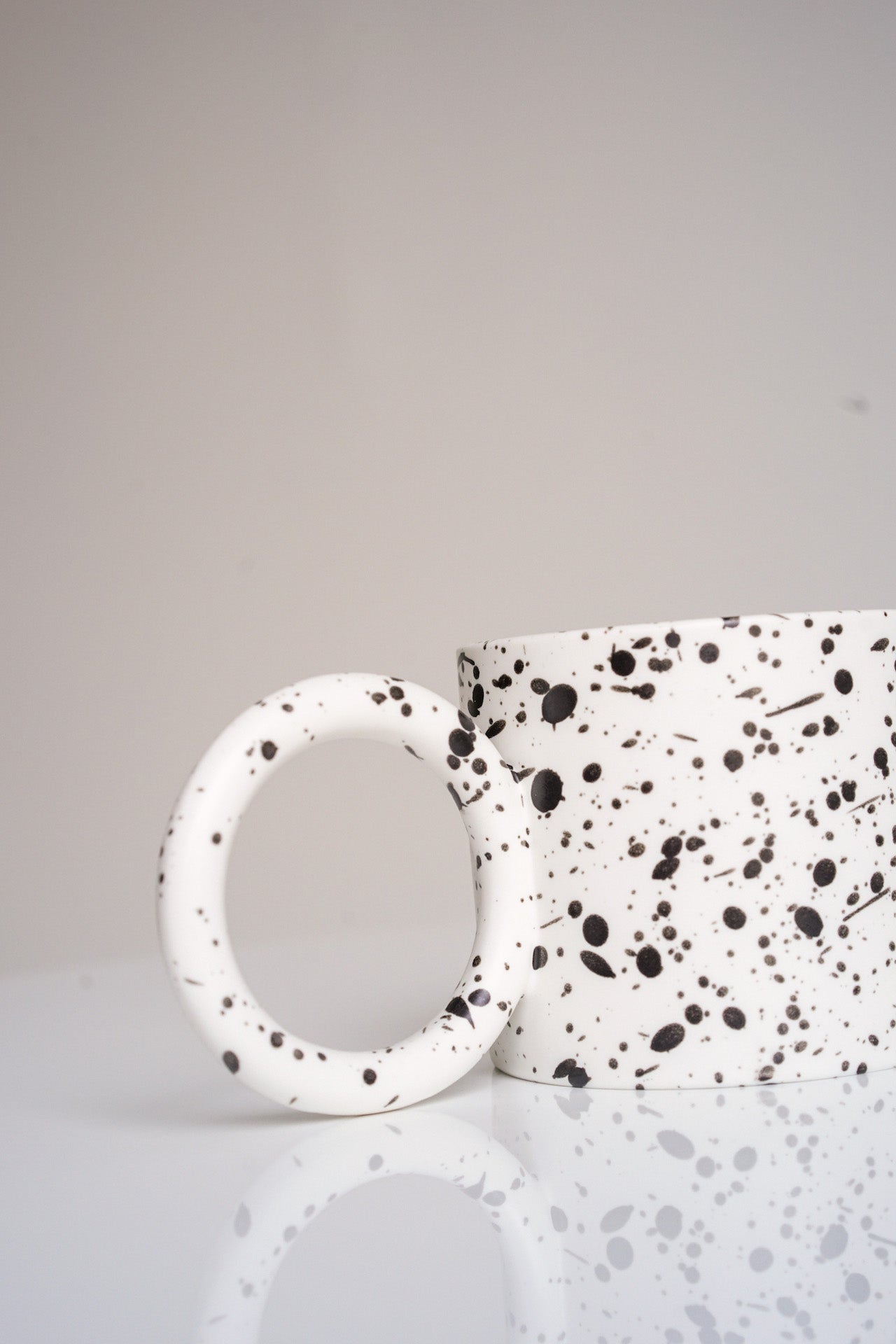 Spotted + Speckled Ceramic Mug