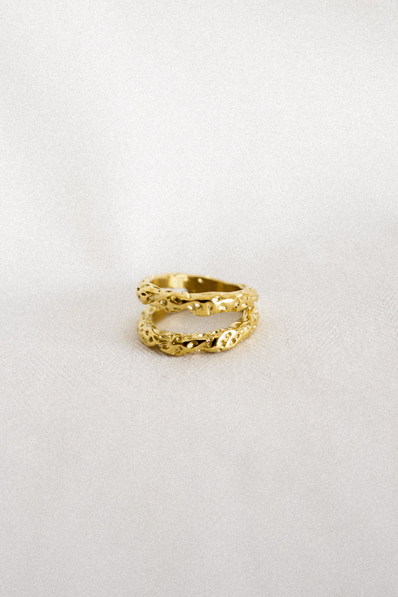 Rooted Ring — 14K Gold Plated