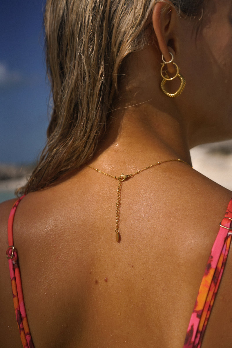Here Comes the Sun Pendant Necklace — 14K Gold Plated